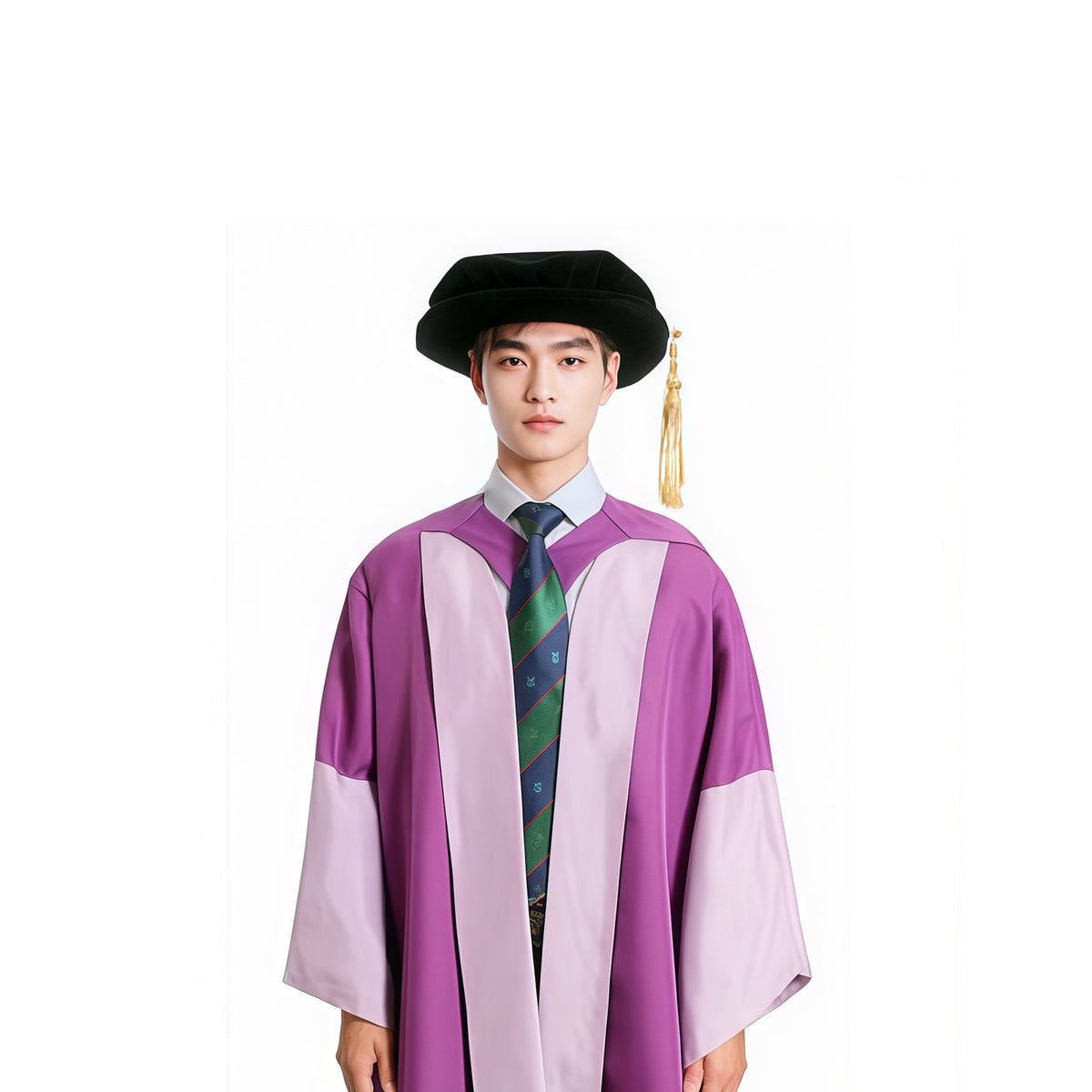 Magenta Doctoral Gown